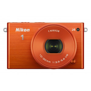 Nikon 1 J4 Systemkamera (18 Megapixel, 7,5 cm (3 Zoll) LCD-Display, Full HD Videofunktion) Kit inkl. 10-30mm PD-Zoom Objektiv orange-22