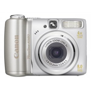 Canon PowerShot A580 Digitalkamera (8 Megapixel, 4-fach opt. Zoom, 2,5" Display) silber-22