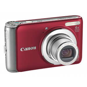 Canon PowerShot A3100 IS Digitalkamera (12 Megapixel, 4-fach opt. Zoom, 6,7 cm (2.7 Zoll) Display) rot-22