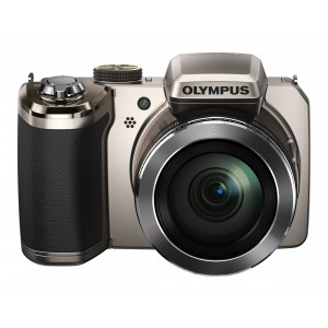 Olympus SP-820 Digitalkamera (14 Megapixel, 40-fach opt. Zoom, 7,6 cm (3 Zoll) LCD-Display) inkl. Batterien silber-22