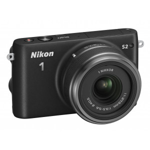 Nikon 1 S2 Systemkamera (14 Megapixel, 7,5 cm (3 Zoll) LCD-Display, Wi-Fi-fähig, USB, HDMI, Full-HD-Videofunktion) Kit inkl. 1 Nikkor 11-27,5mm Objektiv schwarz-22