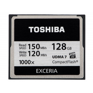 Toshiba Exceria CompactFlash 128GB (bis zu 150MB/s lesen) Speicherkarte schwarz-22