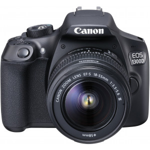 Canon EOS 1300D Digitale Spiegelreflexkamera (18 Megapixel, 7,6 cm (3 Zoll), APS-C CMOS-Sensor, WLAN mit NFC, Full-HD ) Kit mit EF-S 18-55 mm und EF 50 mm STM Objektiv schwarz-22