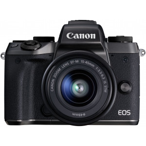 Canon EOS M5 + EF-M 15-45mm 1:3,5-6,3 IS STM + EF-EOS M Adapter Canon Spiegellose Digitalkamara (24.2 Megapixel, APS-C CMOS-Sensor, WiFi, NFC, Full-HD, EF-EOS M Adapter) schwarz-22