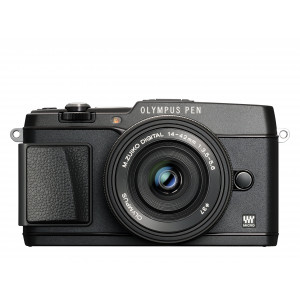 Olympus Pen E-P5 Kamera (16,1 Megapixel, Full HD, 7,6 cm (3 Zoll) Display, WiFi) inkl. 14-42mm Pancake Objektiv und Ledertrageriemen, schwarz-22