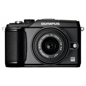 Olympus E-PL2 Systemkamera (12 Megapixel, 7,6 cm (3 Zoll) Display, bildstabilisiert) schwarz mit 14-42mm Objektiv schwarz-22