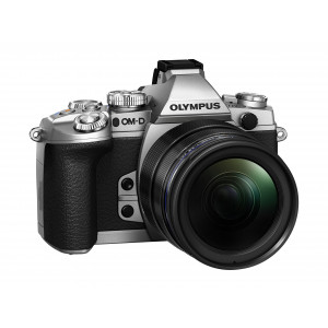 Olympus E-M1 OM-D Systemkamera (16 Megapixel, 7,6 cm (3 Zoll) TFT LCD-Display, Full HD, HDR, 5-Achsen Bildstabilisator) inkl. M.Zuiko Digital ED 12-40mm Top Pro Objekitv Kit silber-22