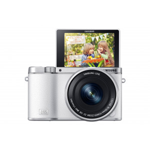 Samsung NX3000 Smart Systemkamera (20,3 Megapixel, 7,5 cm (3 Zoll) Display, Full HD Video, WIFi, NFC, Adobe Photoshop Lightroom 5, inkl. 16-50 mm OIS i-Function Power-Zoom-Objektiv) weiß-22