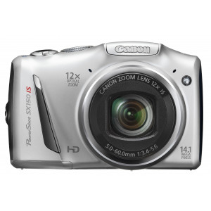 Canon PowerShot SX 150 IS Digitalkamera (14 Megapixel, 12-fach opt. Zoom, 7,6 cm (3 Zoll) Display, bildstabilisiert) silber-22