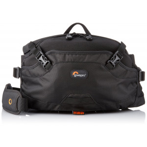 Lowepro Inverse 200 AW SLR-Kameratasche (für Gehäuse mit angesetztem Objektiv und bis zu 2 weiteren Objektiven) schwarz-22