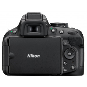 Nikon D5200 SLR-Digitalkamera (24,1 Megapixel, 7,6 cm (3 Zoll) TFT-Display, Full HD, HDMI) nur Gehäuse schwarz-22