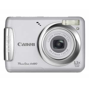 Canon PowerShot A480 Digitalkamera (10 Megapixel, 3-fach opt. Zoom, 6,4 cm (2,5 Zoll) Display) Silber-22