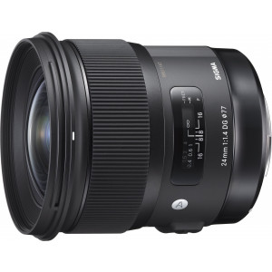 Sigma 24 mm F1,4 DG HSM Objektiv (77 mm Filtergewinde) für Nikon Objektivbajonett-22