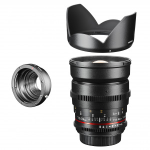 Walimex Pro 24 mm 1:1,5 VCSC Foto und Videoobjektiv (inkl. Filtergewinde 77mm, Gegenlichtblende, Zahnkranz, stufenlose Blende und Fokus) für Pentax Q Objektivbajonett schwarz-22