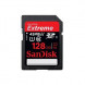 Sandisk 128 GB Extreme SDXC; 131072 MB; Secure Digital Extended Capacity (SDXC); 45 MB/s; Schwarz (SDSDX-128G X46)-01