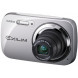 Casio Exilim EX-N5SR Digitalkamera (16,1 Megapixel, 6,9 cm (2,7 Zoll) Display, 6-fach opt. Zoom, Make-up Modus, Gesichtserkennung-Funktion) silber-03