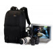 Lowepro Fastpack 350 SLR-Kamerarucksack (Seitenzugriff, variable Inneneinteilung) schwarz-04