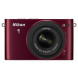 Nikon 1 J3 Systemkamera (14 Megapixel, 7,5 cm (3 Zoll) LCD-Display, Full HD) Kit inkl. 1 Nikkor 10-30 mm VR-Objektiv rot-05