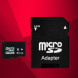 Flash-Speicherkarte, Class 10, 64 GB, Micro SD, SDHC, TF, mit Adapter-01