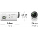 Sony HDR-AZ1 Wearable Mini-Format Action Kamera Kit mit Profi-Feature (Spritzwassergeschützte mit Exmor R CMOS Sensor, lichtstarkem Carl Zeiss Tessar Optik, Bildstabilisator, WiFi, NFC Funktion) weiß-019