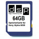 64GB Speicherkarte für Sony Alpha 5000-03