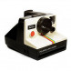 Polaroid 1000 Sofortbildkamera mit roten Knopf, klassisches Vintage-Design im Stil der 1970er-02