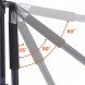 Vanguard Alta+ 263AP Aluminiumstativ (2 Auszüge, Belastbarkeit bis 5kg, max. Höhe 165 cm) mit Mehrwegeneiger PH-32-08