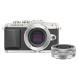 Olympus PEN E-PL7 Kompakte Systemkamera (16 Megapixel, elektrischer Zoom, Full HD, 7,6 cm (3 Zoll) Display, Wifi) inkl. 14-42 mm Pancake Objektiv silber/silber-025