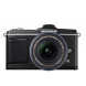 Olympus PEN E-P2 SE Systemkamera (12,3 Megapixel, 7,6 cm (3 Zoll) Display, Bildstabilisator) schwarz Pancake Kit and FL-14 Blitzgerät-05