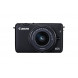 Canon EOS M10 Systemkamera (18 Megapixel, 7,5 cm (3 Zoll) Display, STM, WLAN, NFC, 1080p, Full HD) Kit mit EF-M 15-45mm IS schwarz-011