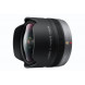Panasonic H-F008E LUMIX G Fisheye 8 mm F3.5 Objektiv (16 mm KB, klein und leicht, Bildwinkel 180°) schwarz-03
