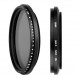 BlueBeach® 58mm Qualitäts Einstellbar ND Neutral Graufilter Objektivfilter ND2-ND400 for Canon Nikon Sony Pentax Panasonic Fuji JVC Kodak DSLR Digital Camera-07