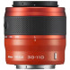 Nikon 1 J2 Systemkamera (10,1 Megapixel, 7,5 cm (3 Zoll) Display) Double Zoom Kit inkl. Nikkor VR 10-30 mm/VR 30-110 mm orange-012