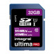 INTEGRAL UltimaPro Speicherkarte 32 GB UHS Class 1 Class10 SDHC UHS I (SD/SDHC INSDH32G10-95/45U1 and 5055288419056)-01