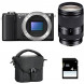 SONY ALPHA 5000 NOIR + 18-200 LE + FT + SD4-01