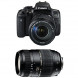 CANON EOS 750D + 18-135 IS STM + TAMRON 70-300 DI-03