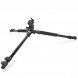 Mantona Pro Makro II Dreibeinstativ (inkl. Kugelkopf, Bodenadapter für Makrofotografie, Tragkraft 5kg)-010