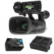 Kit JVC Camcorder GY-HM600E + 2 Lithium-Ionen-Akku SSL JVC50 IDX + 1 Dual-Ladegerät LC-2J IDX-01