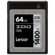 Lexar Professional 1400x 64GB XQD 2.0 Card (Up to 210MB/s Read) w/Free Image Rescue 5 Software LXQD64GCRBEU1400-02