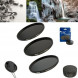 Neutral Graufilter Set bestehend aus ND4, ND8, ND64 Filtern 67mm inkl. Stack Cap Filtercontainer + Pro Lens Cap mit Innengriff-09