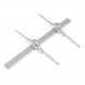 Neewer 10074627 Professional Zweispitzig Stahl Rostfreier DSLR-Objektiv Schraubenschlüssel Spanne Reparatur Öffnungswerkzeug für DSLR-Kamera-07