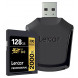 Lexar 128GB SDXC UHS-II 128GB SDXC UHS-II Class 10 Speicherkarte Speicherkarten (SDXC, Schwarz, UHS-II, Class 10, USB)-06