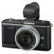 Olympus PEN E-P2 Systemkamera (12,3 Megapixel, 7,6 cm Display, Bildstabilisator) Kit inkl. 17mm Pancake Objektiv und EVF Sucher schwarz-06
