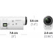 Sony HDR-AZ1 Live View Remote Mini-Format Action Kamera Kit mit Profi-Feature (Spritzwassergeschützte mit Exmor R CMOS Sensor, lichtstarkem Carl Zeiss Tessar Optik, Bildstabilisator) weiß-022