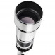 Walimex Pro 650-1300mm 1:8-16 DSLR-Teleobjektiv (Filtergewinde 95mm, IF) für Nikon F Objektivbajonett weiß-09