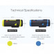 Jxz-H Full HD Sport Action Kamera WIFI 1080P Camcorder mit wasserdichten 165-Grad-Weitwinkelobjektiv , 0,6 Sekunden Anlauf, Starlight-Sensor, G-Sensor, Lebensdauer des Akkus 7 Stunden und Built-in 32 GB Micro SD-Karte und Zubehör-Kits für das Reiten Surf-07