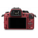 Panasonic Lumix DMC-GH1KEG9R Systemkamera (12 Megapixel, 7,6 cm Display, LiveView, Full-HD) rot mit 14-140 mm Objektiv schwarz-05