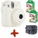 Fuji Instax Mini 8 Weiß Sofortfilmkamera + Tasche + 40 Fotos + Infapower NiMH-Akkus und Ladegerät (Sofortige Fotos in Kreditkartengröße Fangen Sie den Augenblick und gemeinsam den Spaß.).-06