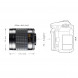Walimex 500mm 1:8,0 DSLR-Spiegelobjektiv (Filtergewinde 30,5mm, inkl. Skylight und Graufilter) für Minolta MD Bajonett schwarz-010