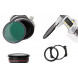 Haida Pro II Digital Slim Polfilter Zirkular MC (multicoating) 100er Serie Einschubfilter, inkl. Halter und Anschlussadapter in 52mm, 55mm, 58mm,-05